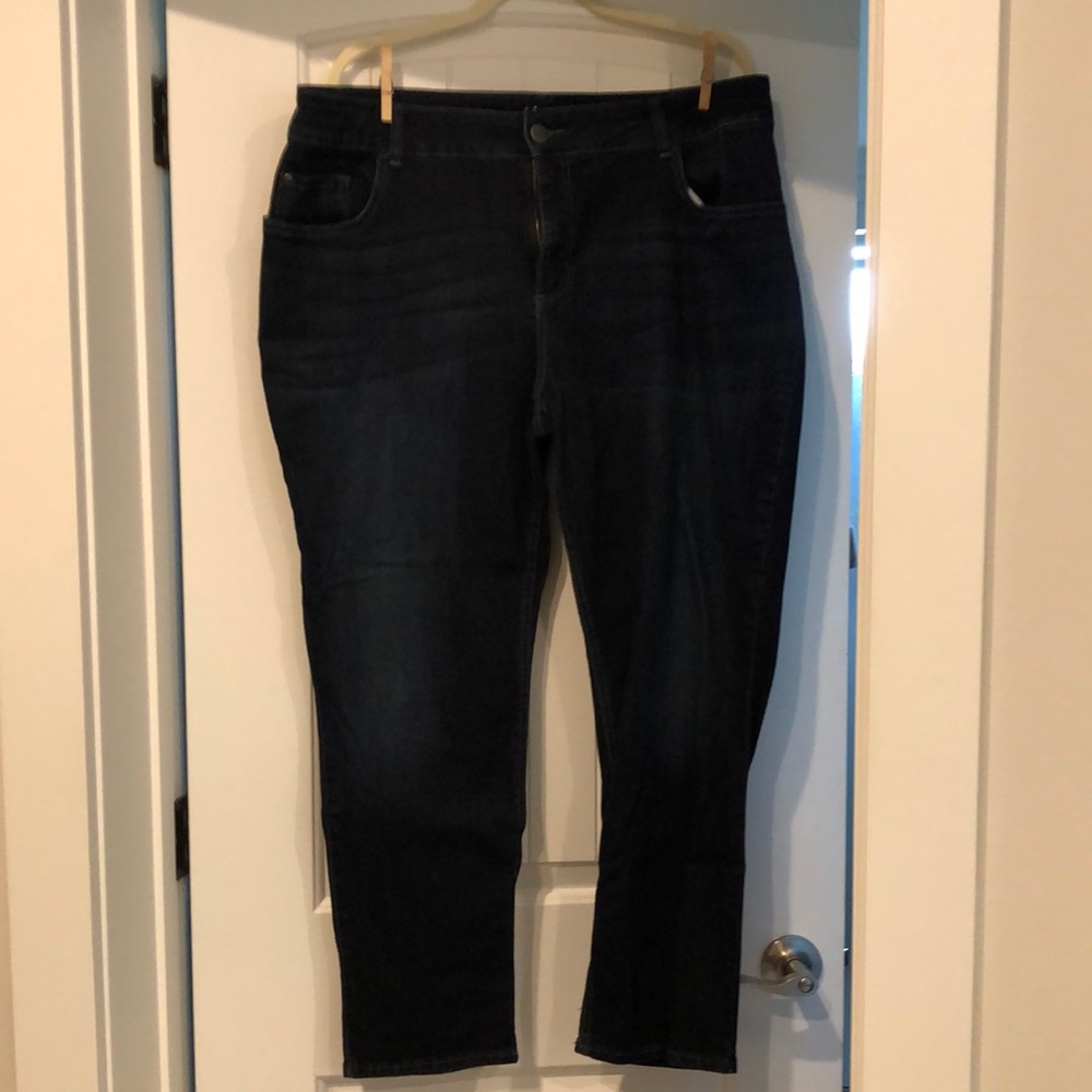 Lee rider blue jeans